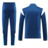 Marseille Royal Blue Men Jacket Tracksuit Slim Fit Zorrojersey