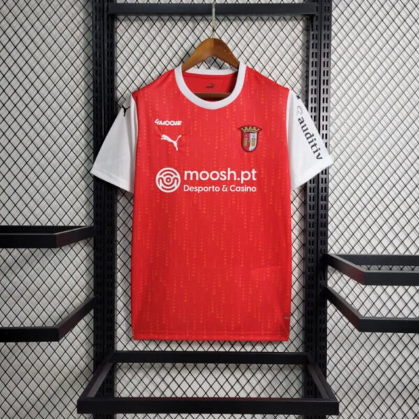 Braga Home Men Soccer Jersey Zorrojersey Professional Custom