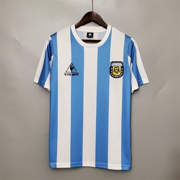 Argentina 1986 Home Retro Jersey - Zorrojersey- Professional Custom ...