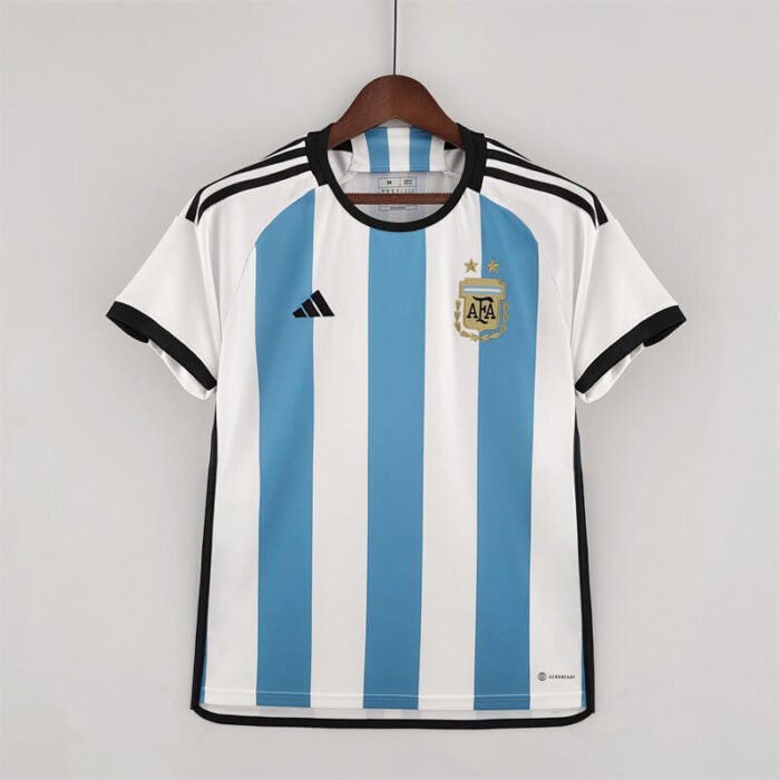Argentina 2022 world cup home men soccer jersey