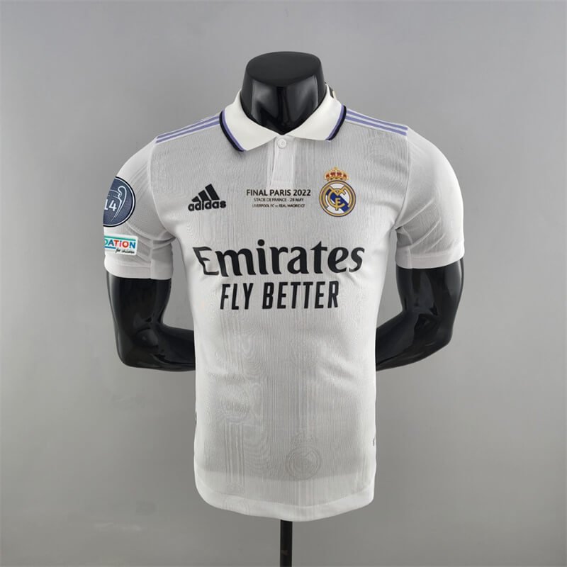 Real Madrid 22/23 Home Men Authentic Jersey - Zorrojersey- Professional  Custom Soccer Jersey Online Store
