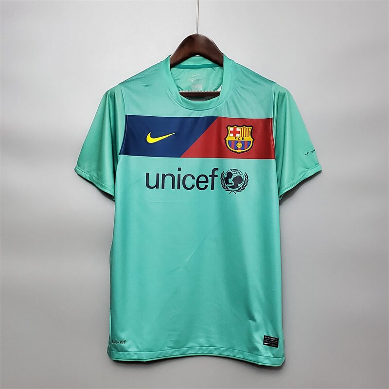 Barcelona 10-11 away retro jersey
