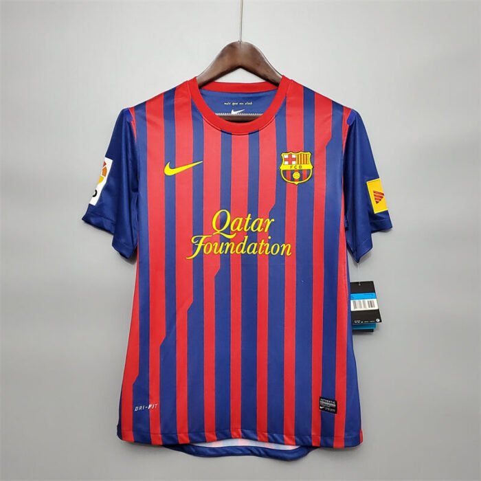 Barcelona 11-12 home retro jersey