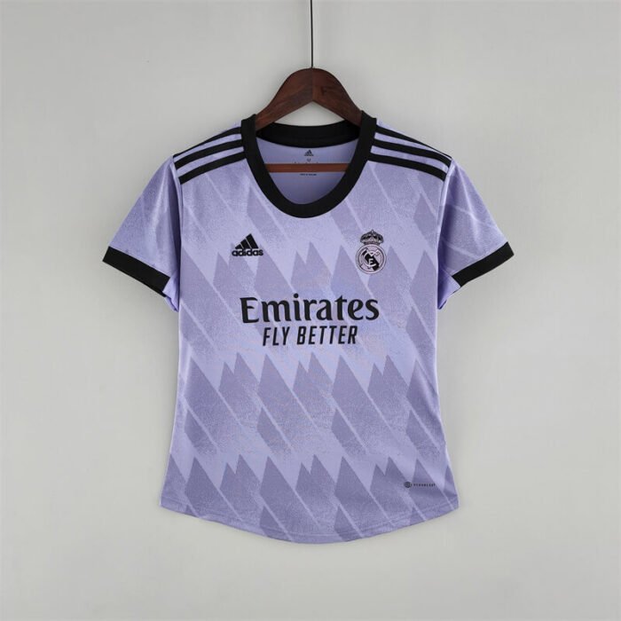 Real Madrid 22-23 away wome soccer jersey