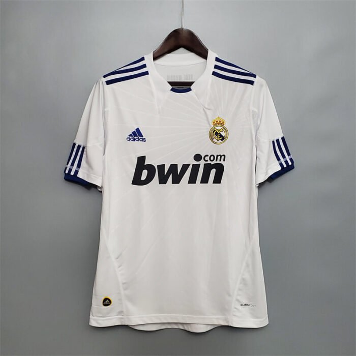 real madrid 10-11 home retro jersey