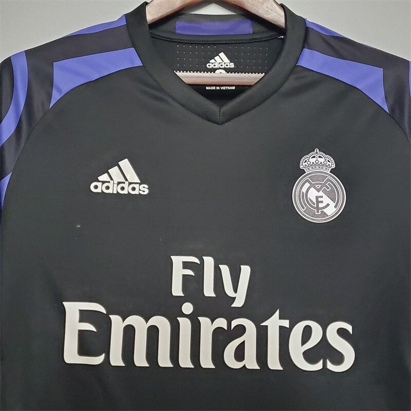 Real Madrid 16/17 Third Retro Jersey - Zorrojersey- Professional Custom ...