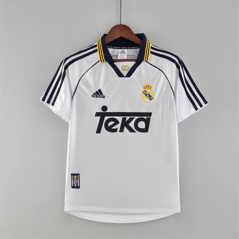 real madrid 1998-00 Home retro jersey
