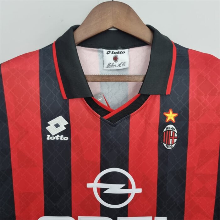 AC Milan 95/96 Home Retro Jersey - Zorrojersey- Professional Custom ...