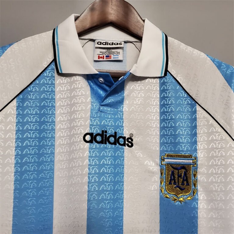 Argentina 1997 Home Retro Jersey - Zorrojersey- Professional Custom ...