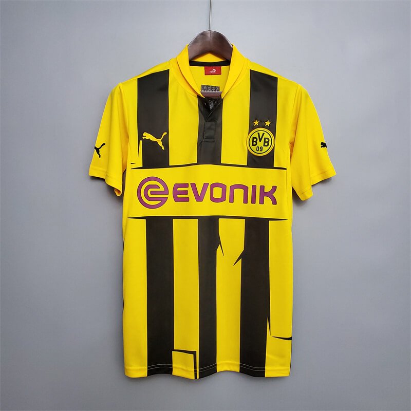 Borussia Dortmund 12-13 European Home retro jersey