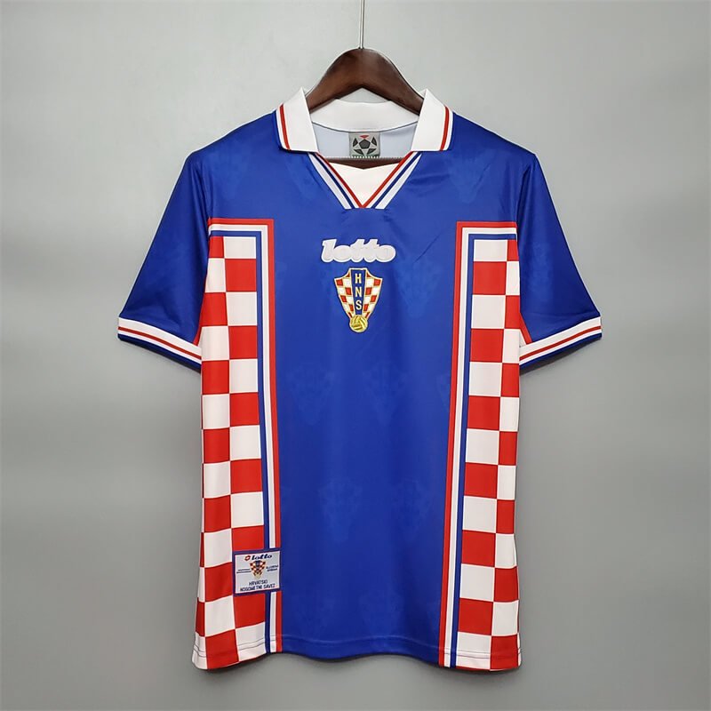 Croatia 1998 away retro jersey