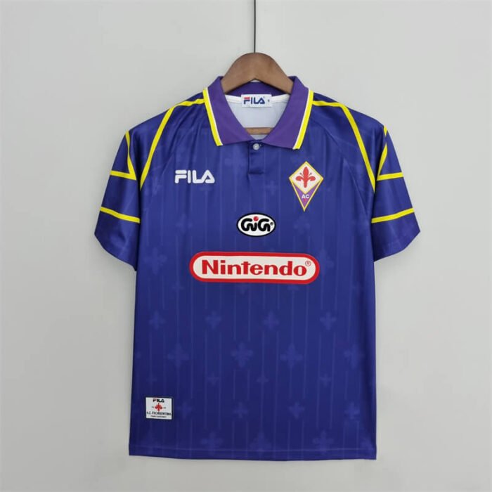 Fiorentina 97-98 home retro jersey
