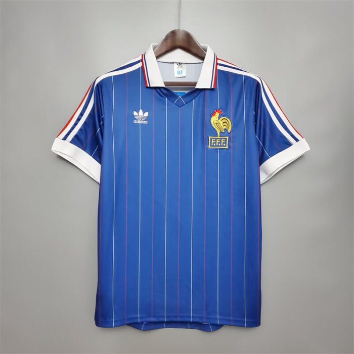France 1982 home retro jersey
