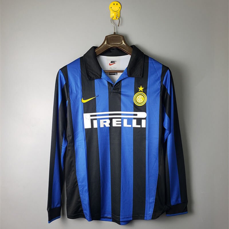 Inter Milan 98-99 Home Long sleeve Retro Jersey