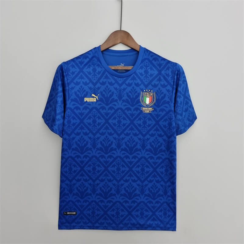 Italy 2022 Euro Championship Special Edition(Blue) Home Men soccer jersey