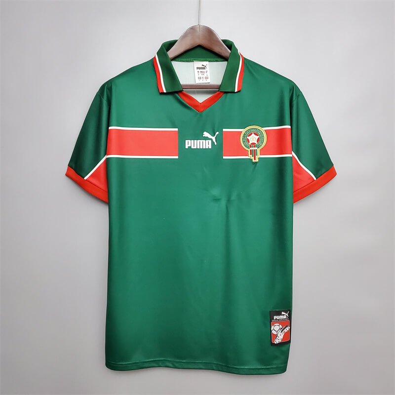 Morocco 1998 Home retro jersey