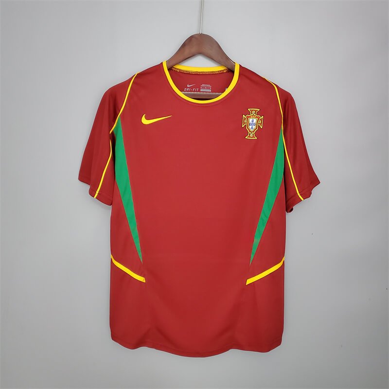 Portugal 2002 Home retro jersey