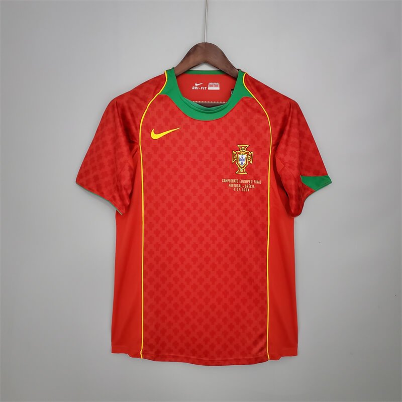 Portugal 2004 Home retro jersey
