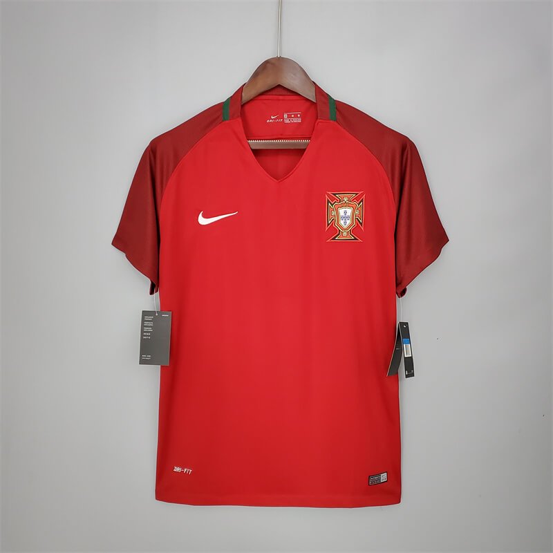 Portugal 2016 home retro jersey
