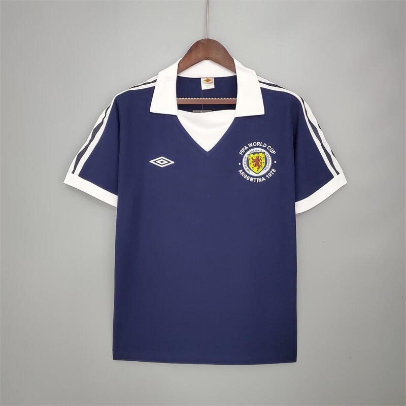 Scotland 1978 Home retro jersey