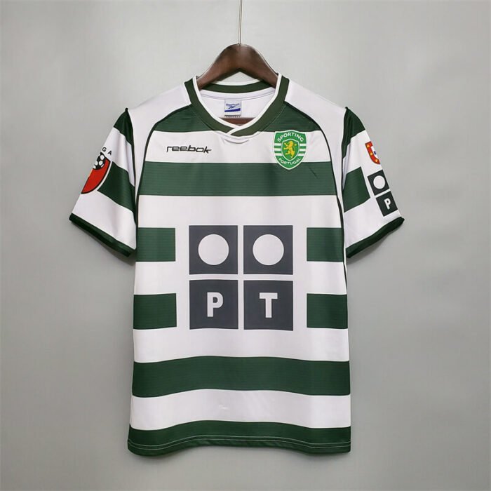 Sporting Lisbon 02-03 home retro jersey