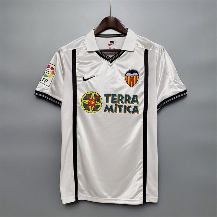Valencia 00-01 home retro jersey