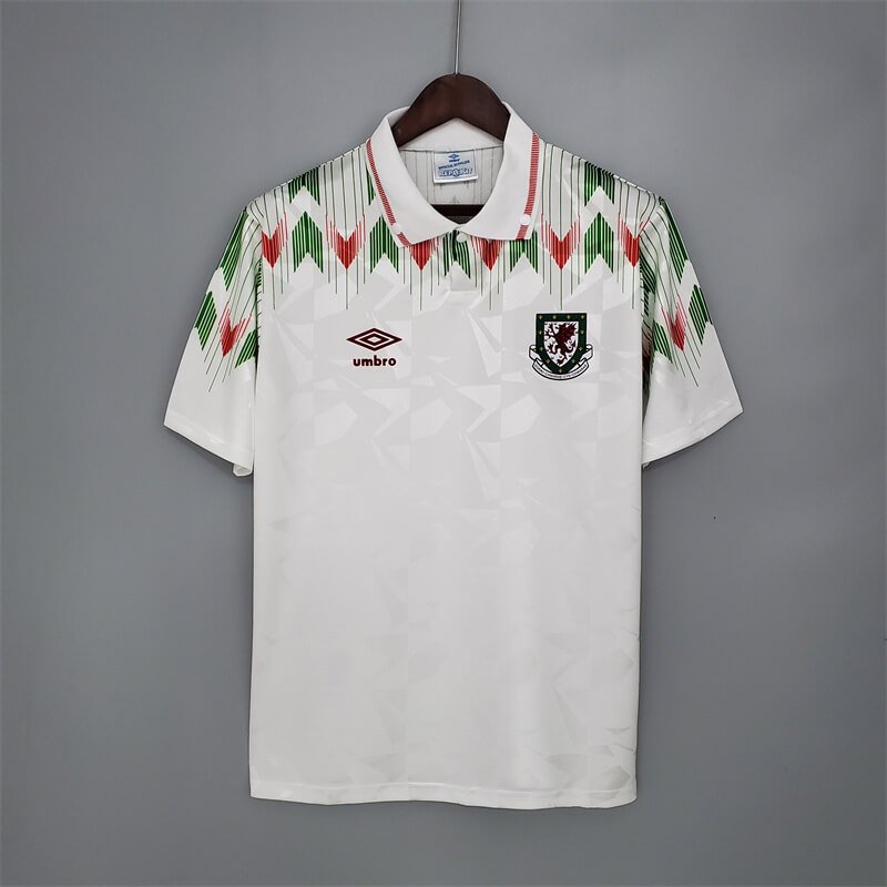 Wales 1990 away retro jersey