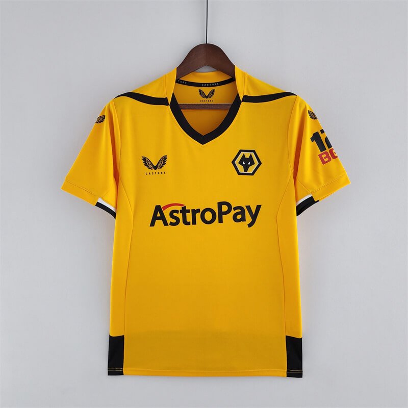 Wolves 22-23 home jersey