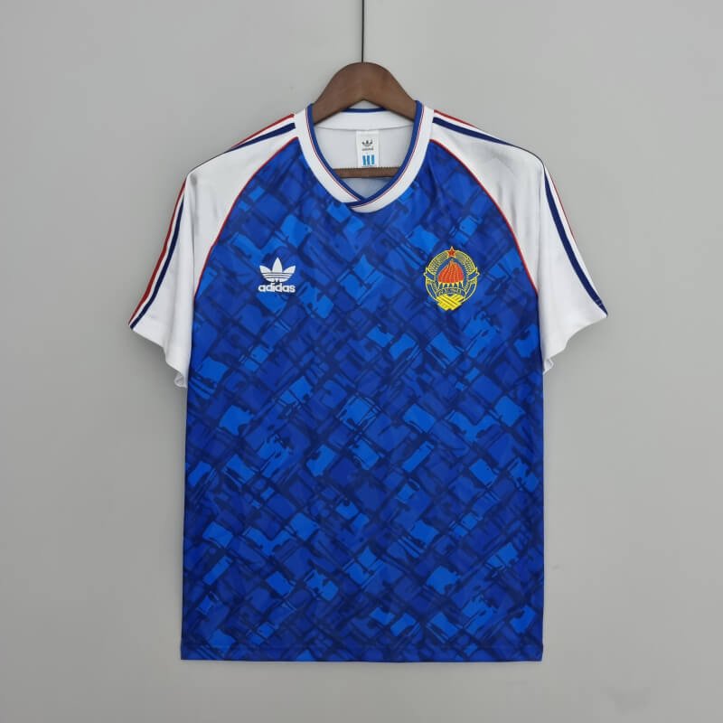 YUGOSLAVIA 1992 retro home jersey (1) YUGOSLAVIA 1992 retro home jersey