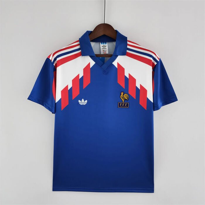 france 1990 home retro jersey