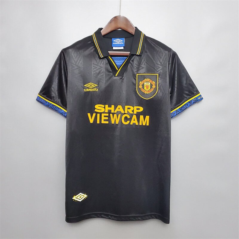 manchester united 93-95 Away retro jersey