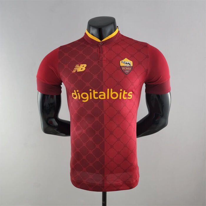 roma 22-23 home authentic jersey