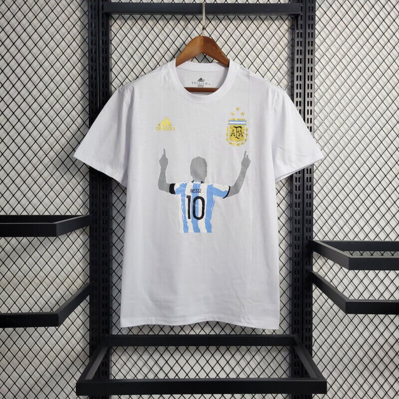 Argentina 2023 white casual shirt