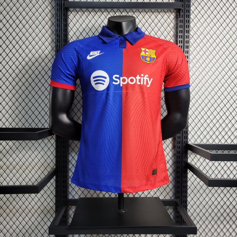 Barcelona 2023 Red-Blue Classic authentic jersey