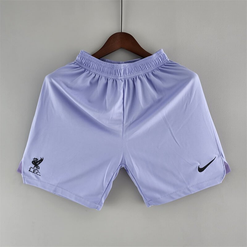 Liverpool 22-23 Goalkeeper Purple Shorts