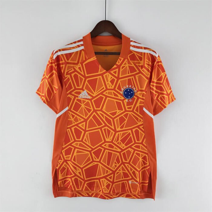 Cruzeiro 22-23 Goalkeeper orange jersey