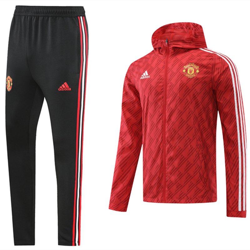 Manchester United 22-23 Red(printing) Windbreaker