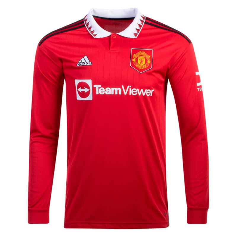Manchester United 22-23 home long sleeve jersey