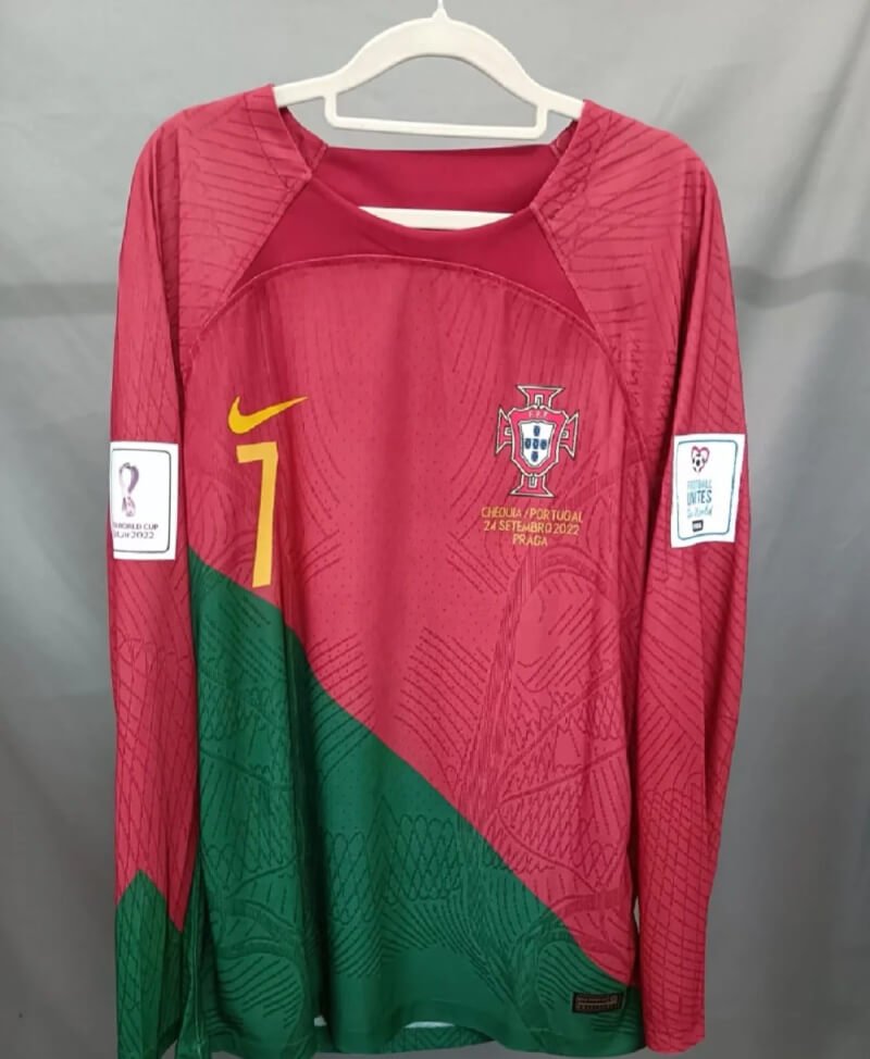 Portugal 22-23 home long sleeve authentic jersey