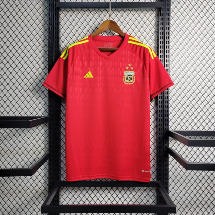 Argentina 22-23 red goalkeeper jersey