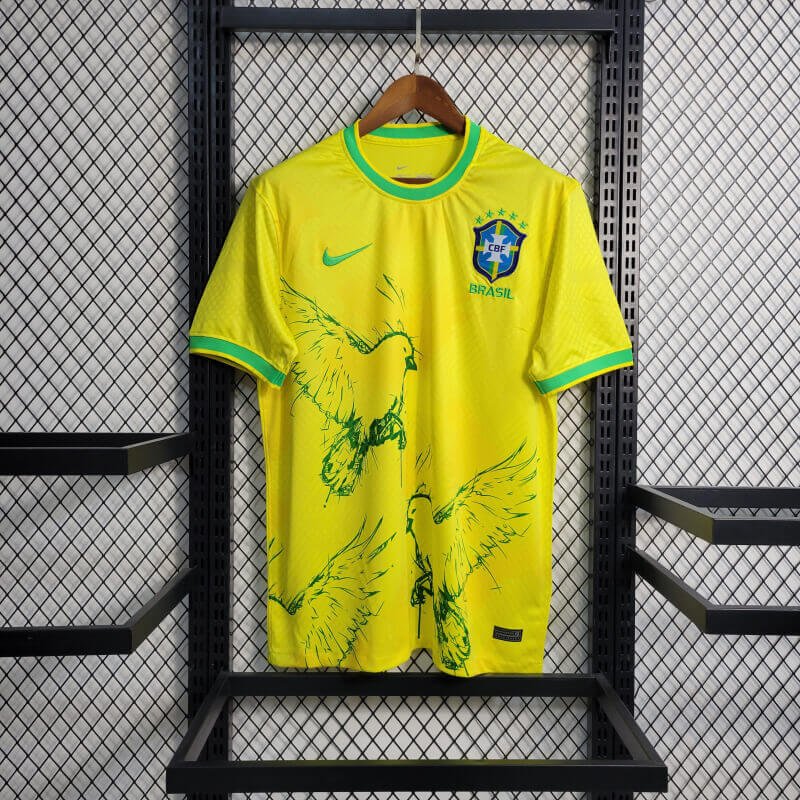 Brazil 22-23 Yellow Pigeon Special Edition jersey