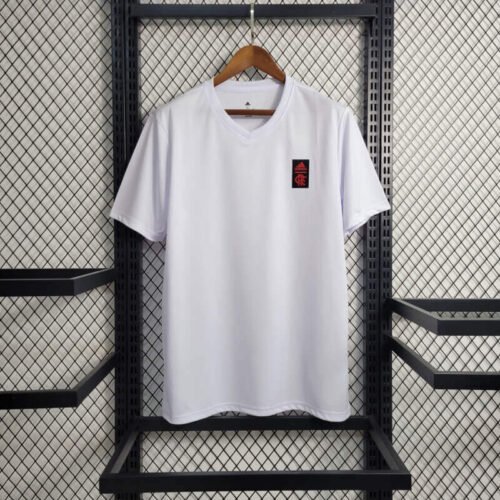 Flamengo 2023 white casual T-shirt