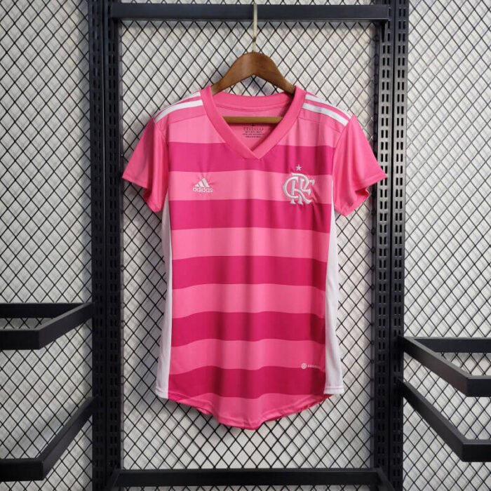 Flamengo 22-23 Pink Special Edition Women Soccer Jersey