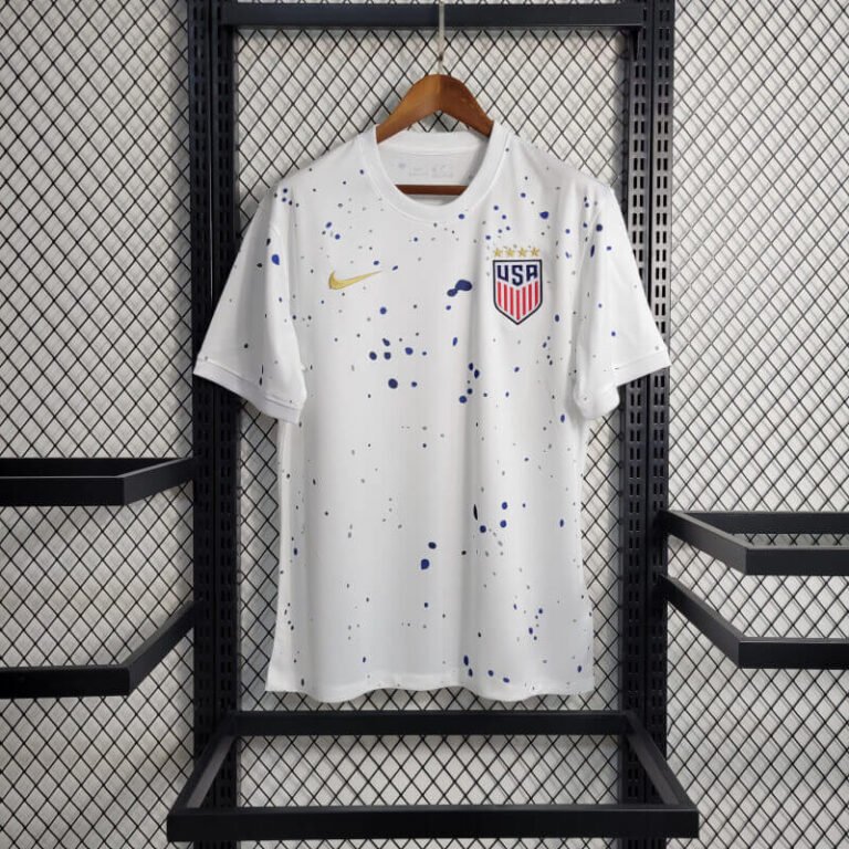 USA 2023 Home Men Soccer Jersey - Zorrojersey- Professional Custom