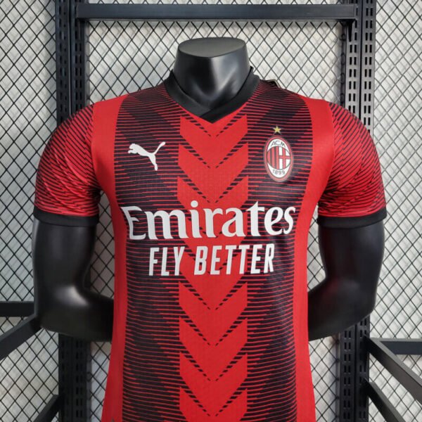 AC Milan 2023 Home Men Authentic Jersey - Zorrojersey- Professional ...