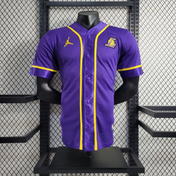 NBA Lakers Purple jersey