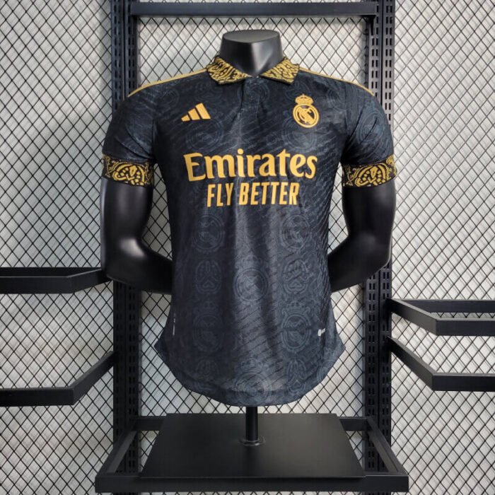 Real Madrid 23-24 black Classic authentic jersey