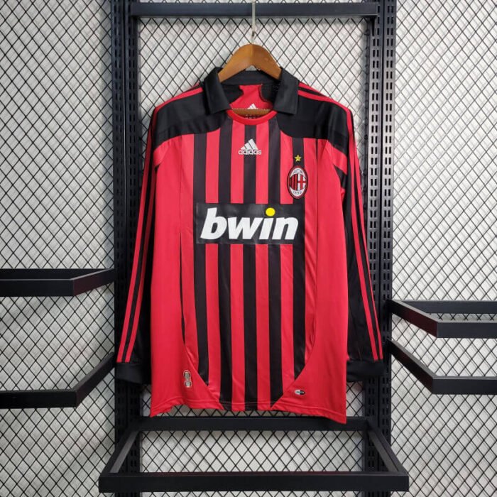 AC Milan 07-08 home long sleeve retro jersey