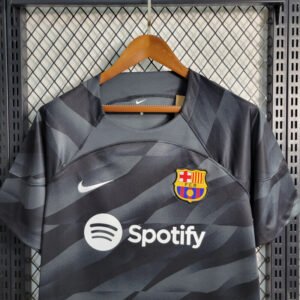 Barcelona 2023 Black Goalkeeper Men Soccer Jersey - Zorrojersey ...