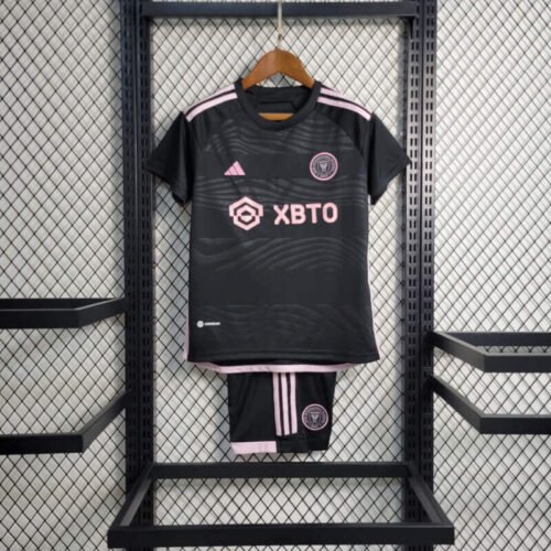 Inter Miami 23-24 away kids kit